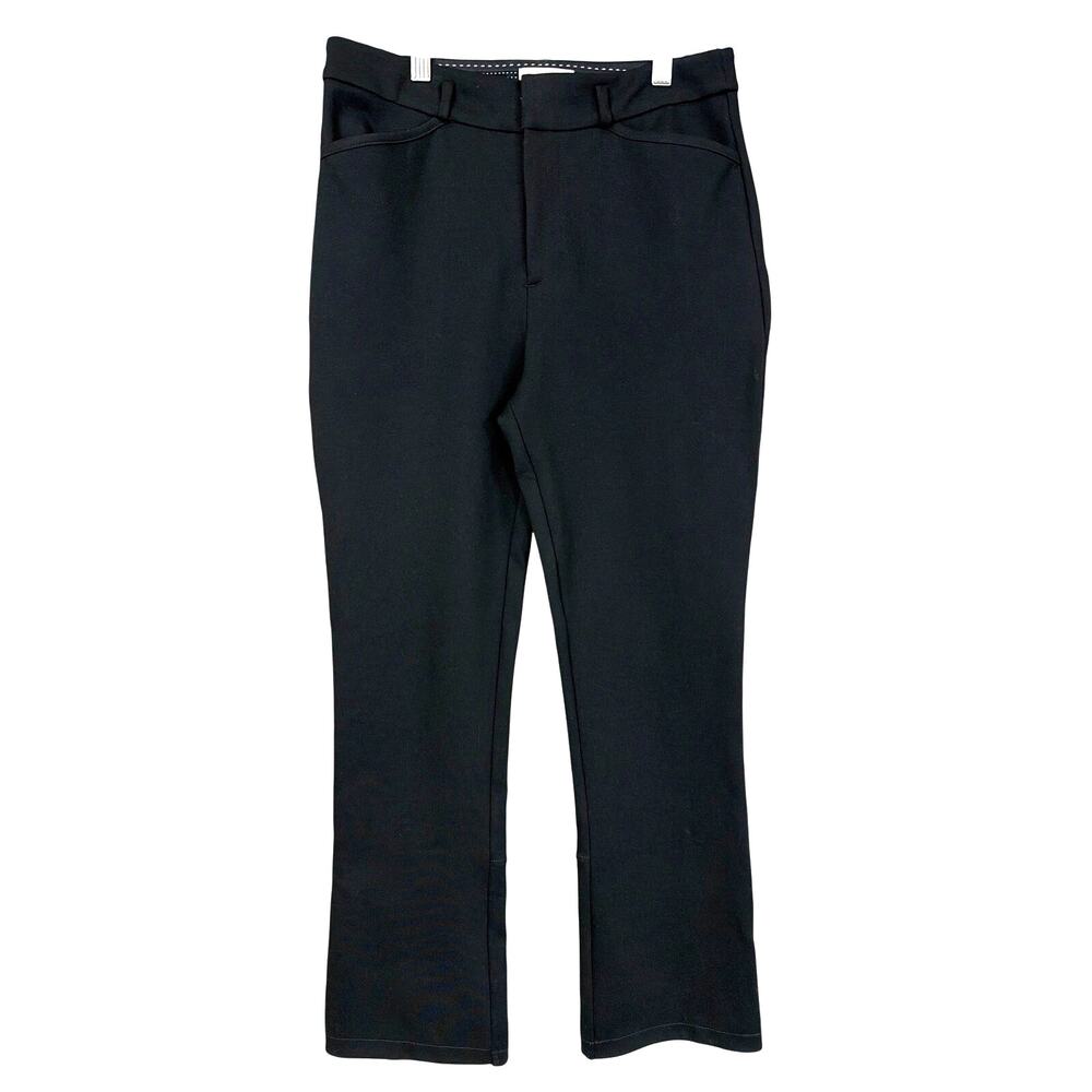 Anthropologie Black High-Rise Tailored Dress Pants Size 8